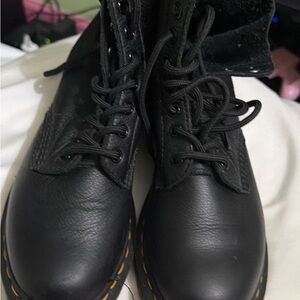 Dr. Martens Black Combat Boots